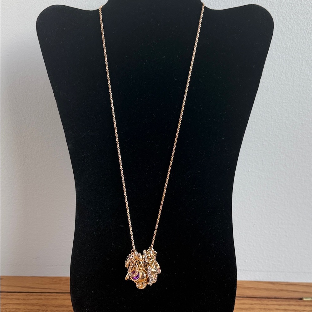 Elegant Effy 24” Gold Charm Necklace with 12 gold pendant charms. New in box. - Picture 16 of 16